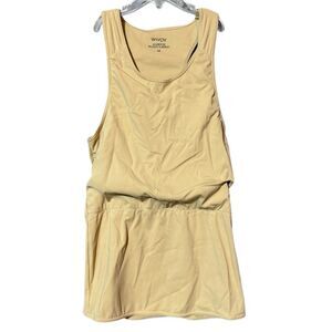 WIVOV CORE Chest Binder Full Length Tank Shirts Nude CB09 - Racerback Medium